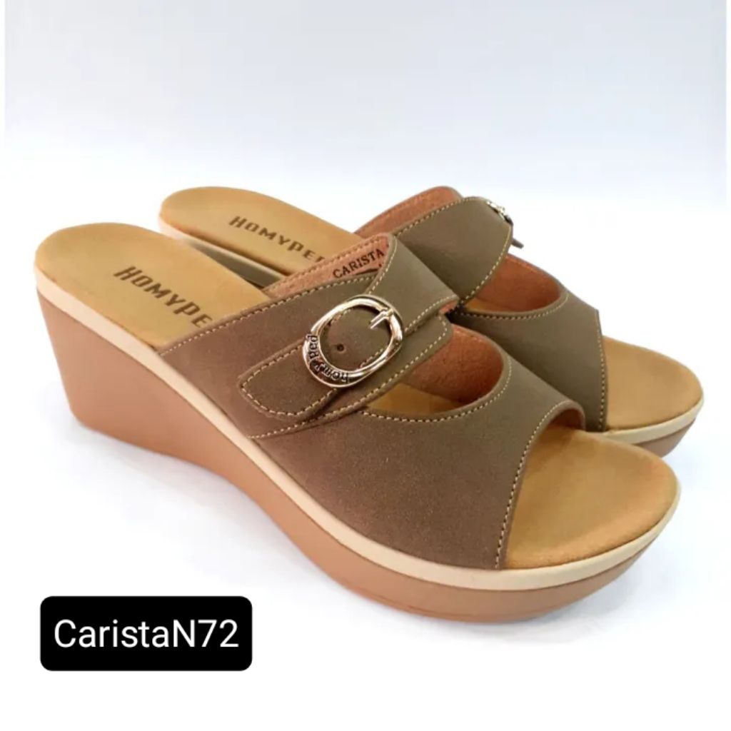 Sandal Wedges Homyped Wanita Sandal Wedges Homyped