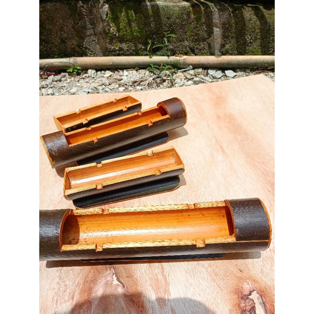 asbak bambu unik asbak bambu aesthetic wadah sekar rokok