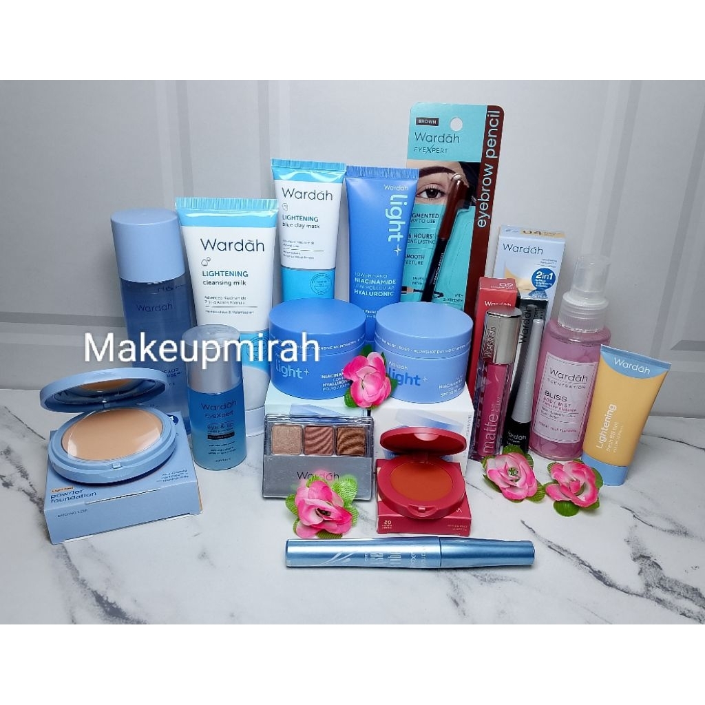 Wardah Paket Seserahan Komplit/ Wardah Hantaran Nikah lengkap/ Wardah Parcel