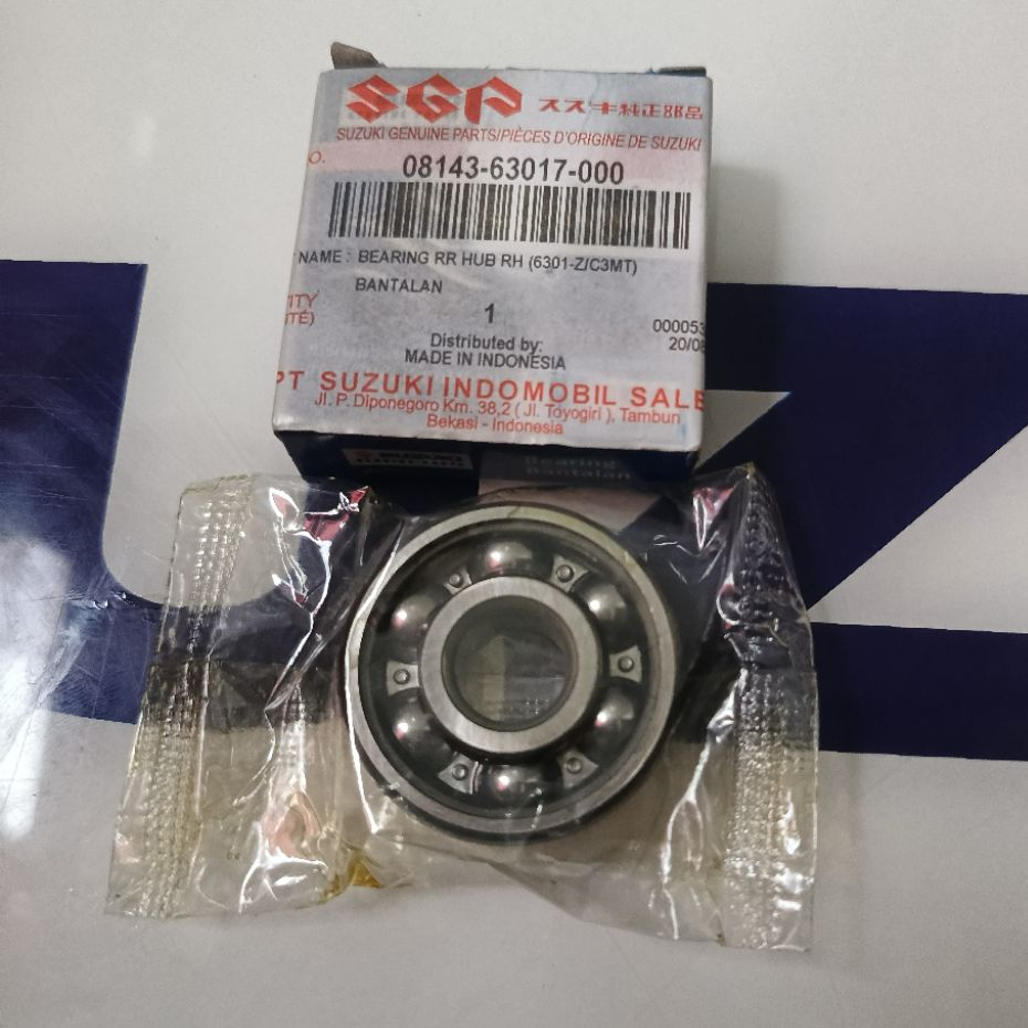 LAHER BEARING  RODA DEPAN C3MT 6301 SUZUKI SMASH  110 ORIGINAL SGP