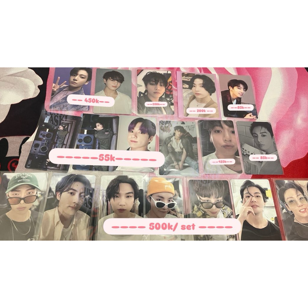 PHOTOCARD JUNGKOOK BTS OFFICIAL