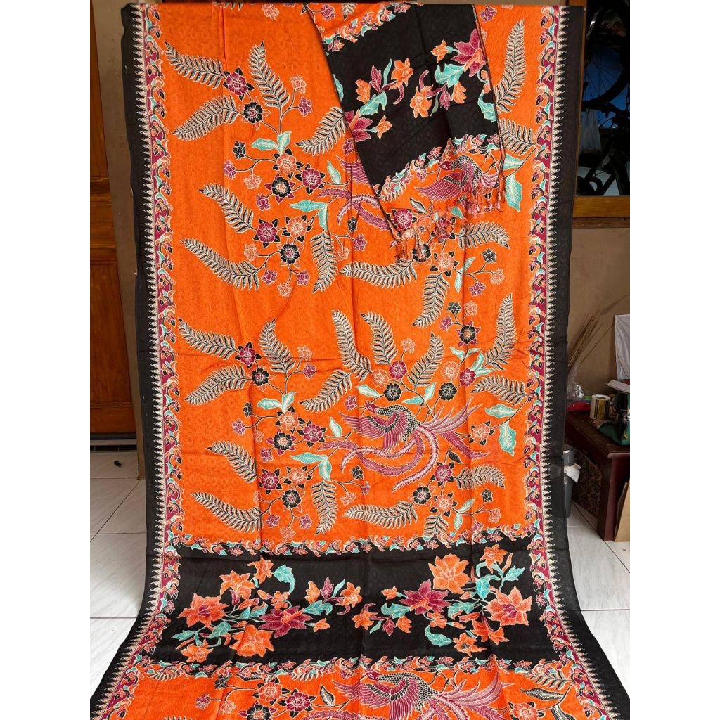 Kamen Bali Doby Viscose Premium + Slendang | Motif ATBM Eksklusif