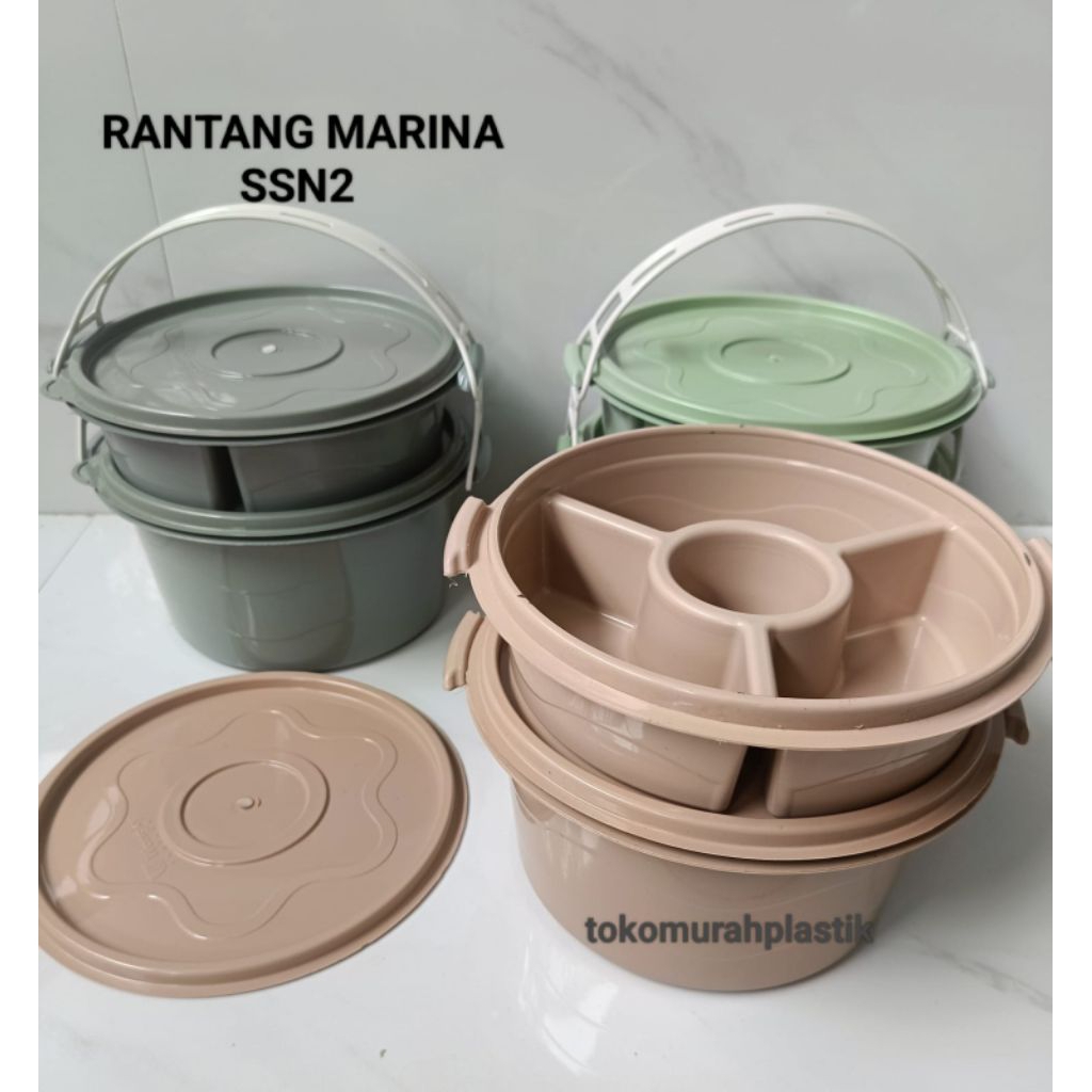 Rantang MARINA Bulat Susun 2/Rantang Bulat/Rantang Hajatan