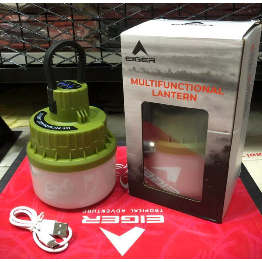 Lampu Lentera Eiger1989 Tubo-S Lantern Lampu Tenda Camping Kemah Outdoor