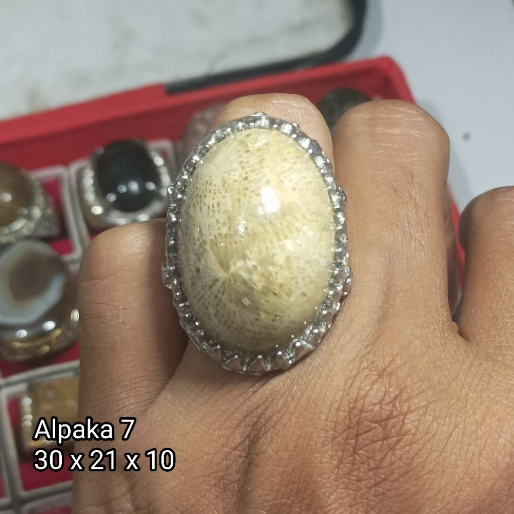 Akik Natural Teratai Lipan