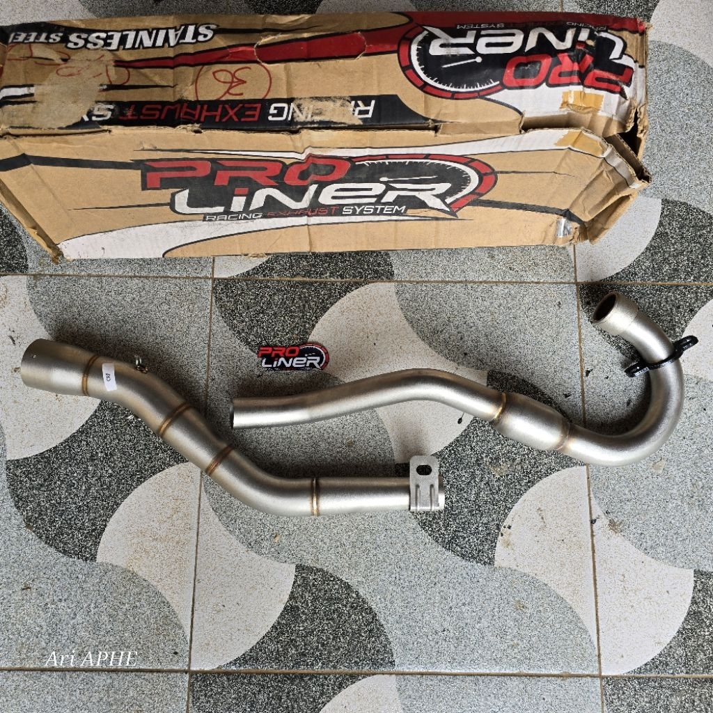 header pipa leher knalpot PROLINER original CRF150L crf 150 l