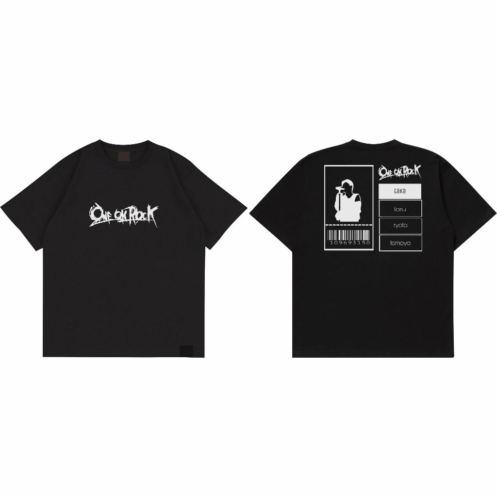 Kaos Band ONE OK ROCK Japan / Tshirt Musik Rock Metal