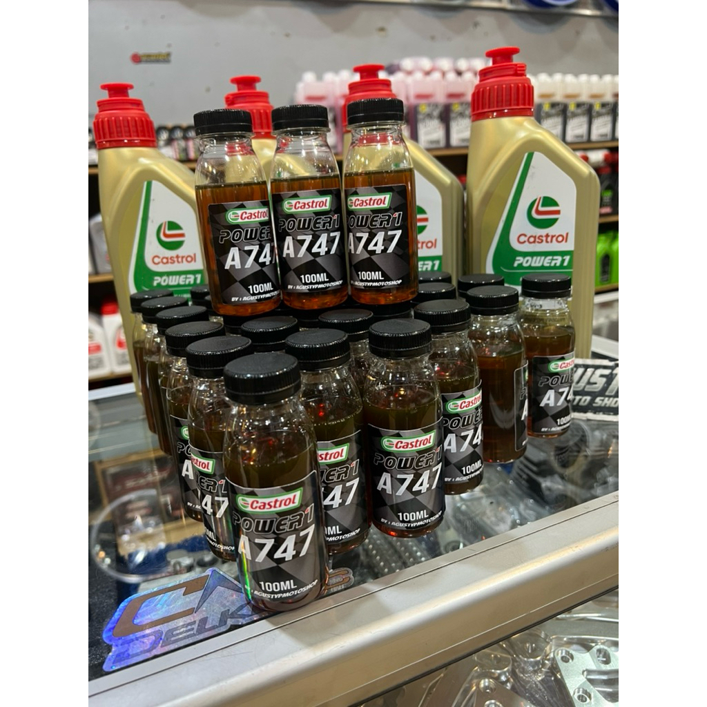 oli castrol a747 2t ukuran 100ml