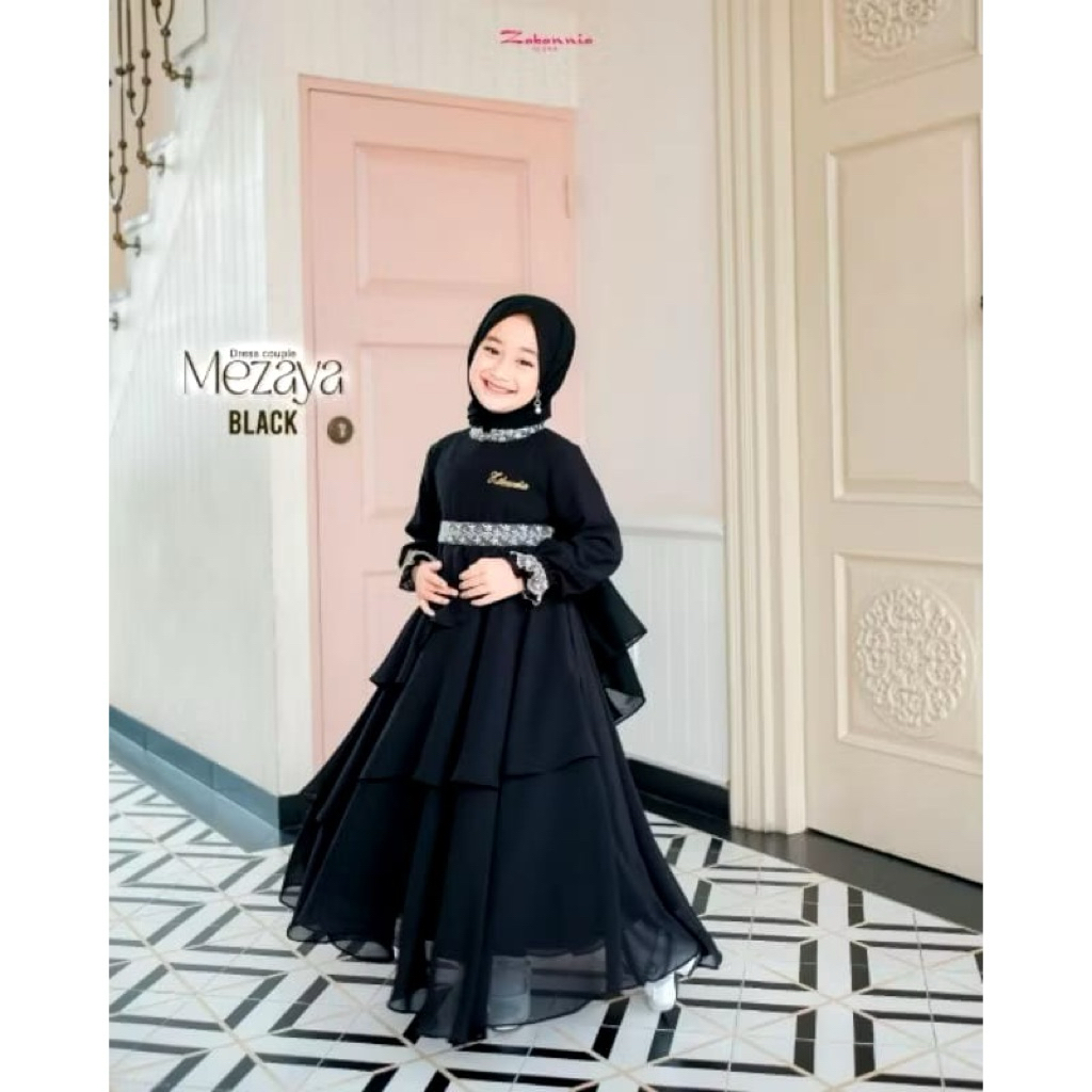 DRESS MEZAYA BY ZABANNIA PRELOVE - GAMIS ANAK MEZAYA - GAMIS ANAK BY ZABANNIA - GAMIS ANAK PRELOVED 