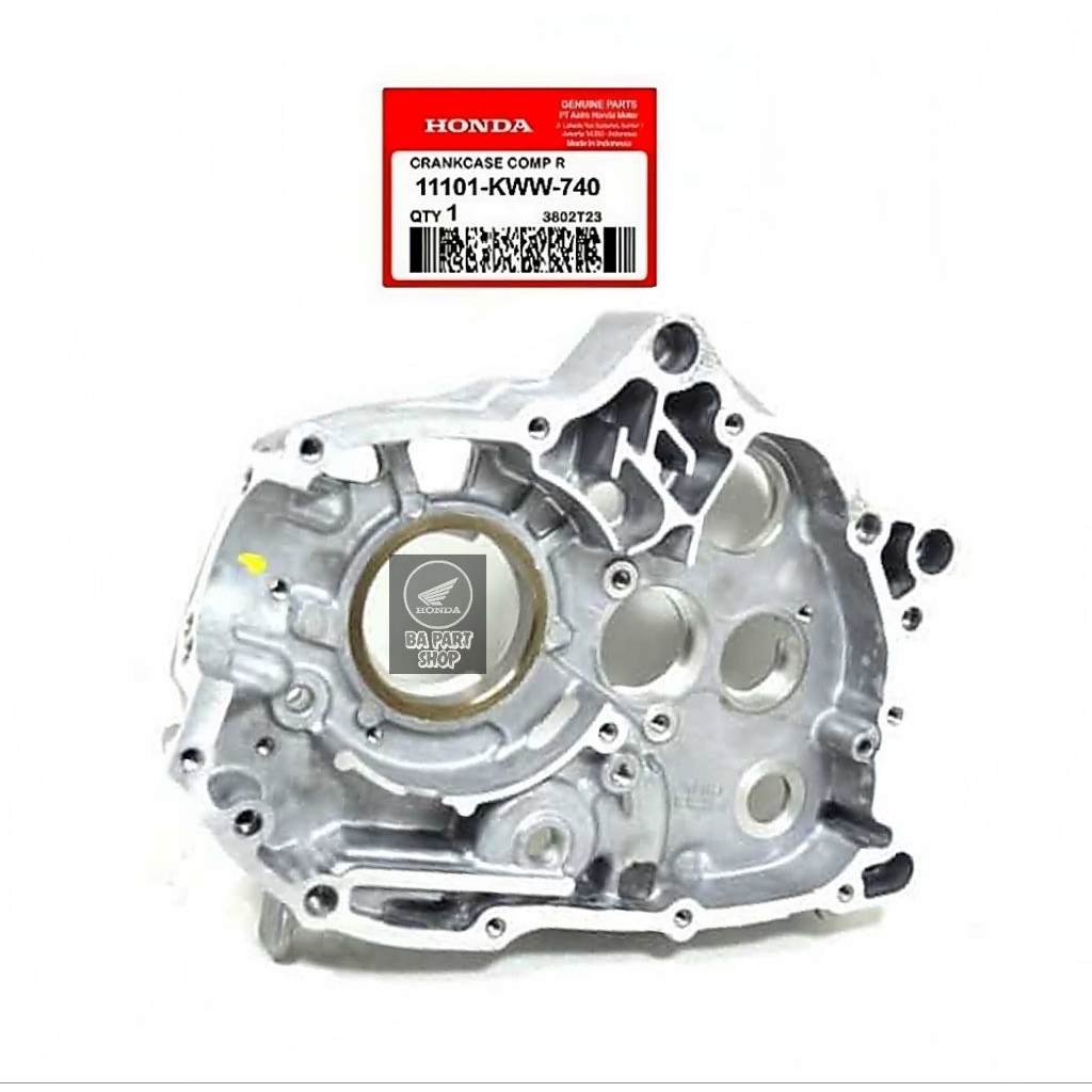Crankcase Kanan Revo Fi Absolute Blade 110 Bak Kanan ORIGINAL 11101KWW740