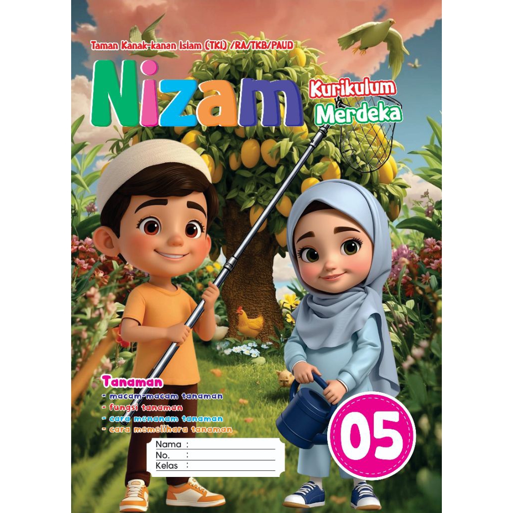 Majalah TK Islam Nizam 05 tanaman Kel. B