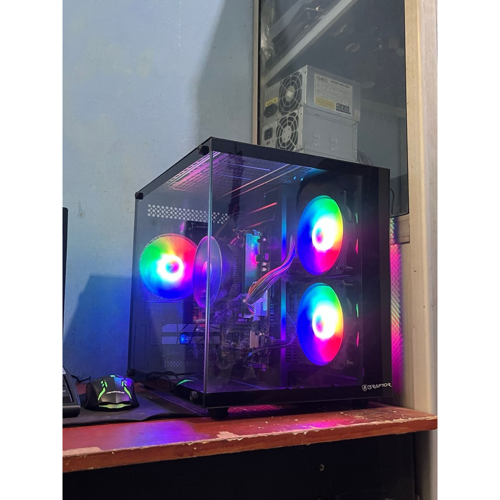 Pc amd a8 7600 ram 8gb ssd 120 hdd 500 radeon r7 siap pakai