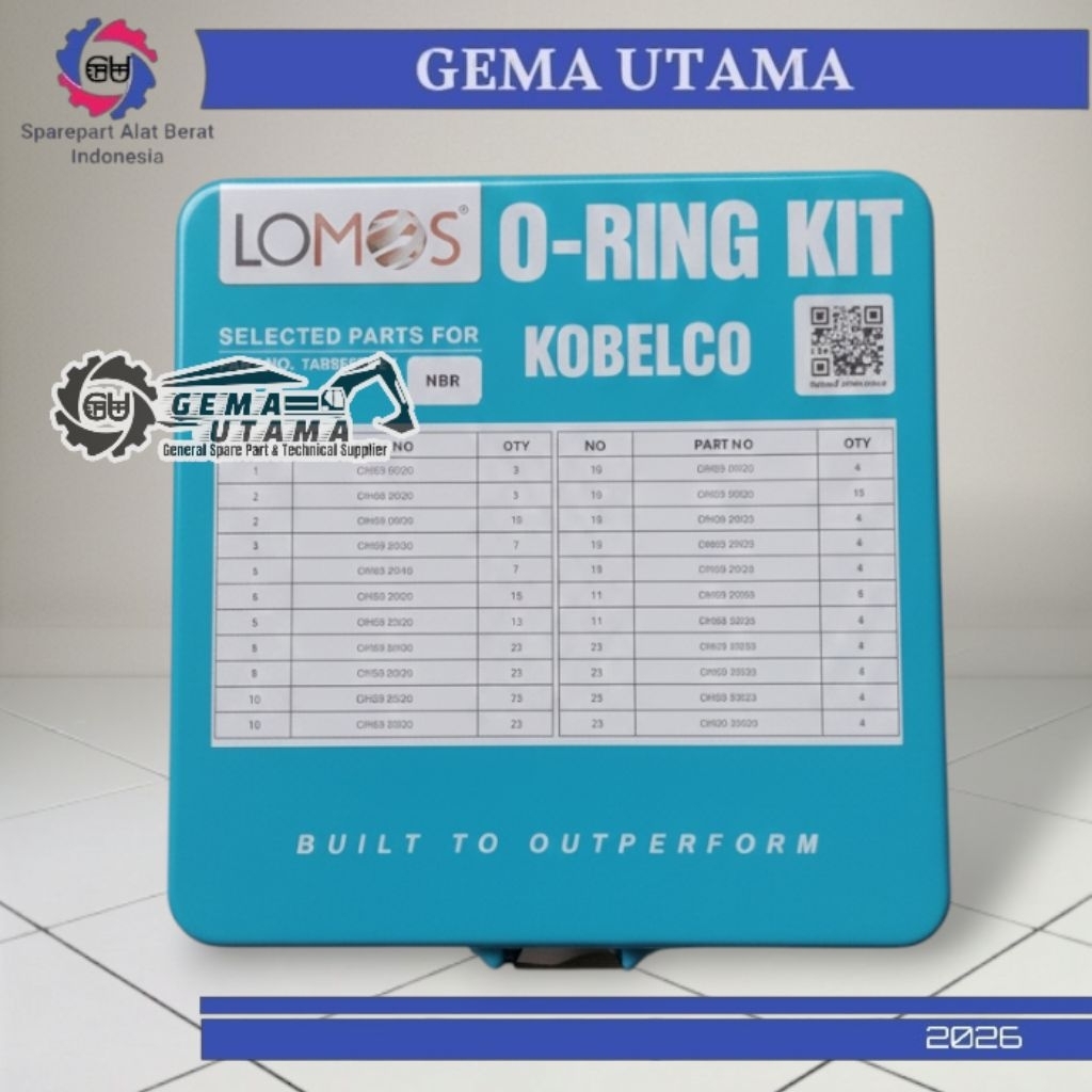 LOMOS - Oring kit / Oring Box Kobelco