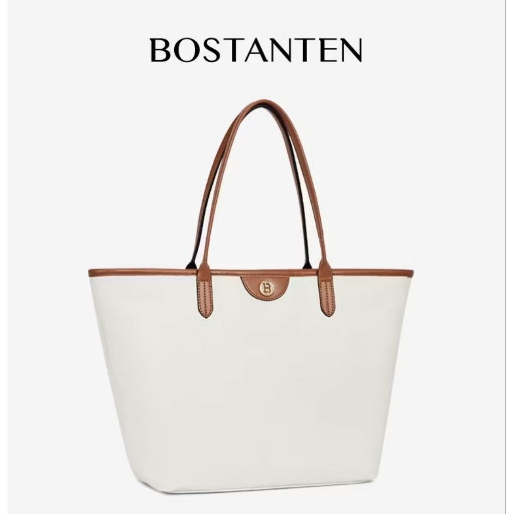 preloved totebag ashley bostanten white