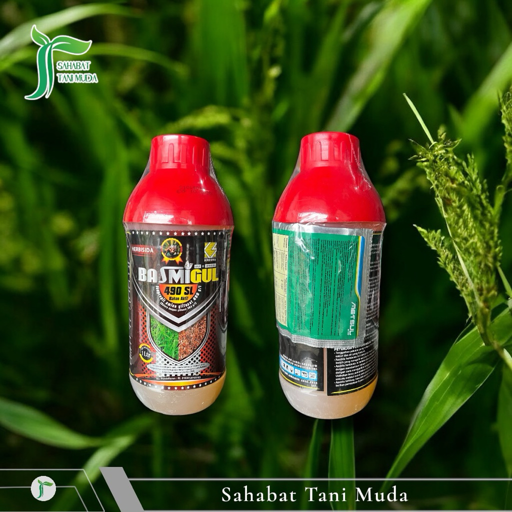 Herbisida Sistemik BASMIGUL 490 SL + Metilmetsulfuron (Non Selektif) 1L