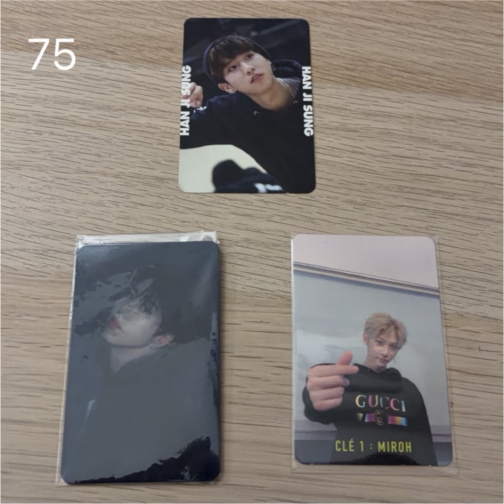 OFFICIAL PHOTOCARD PC Stray Kids Han Jisung Bangchan Felix