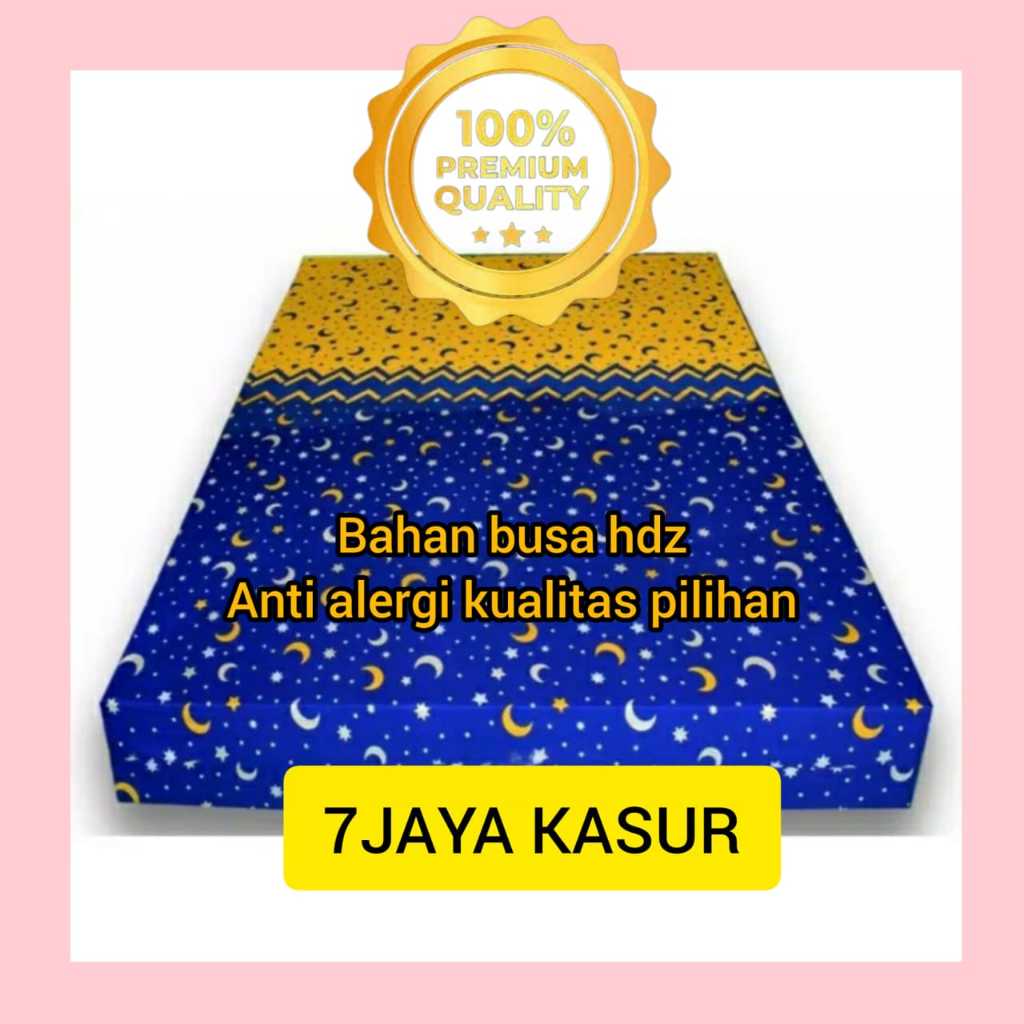 kasur murah kasur lipat tebal 6cm busa dakron hdz