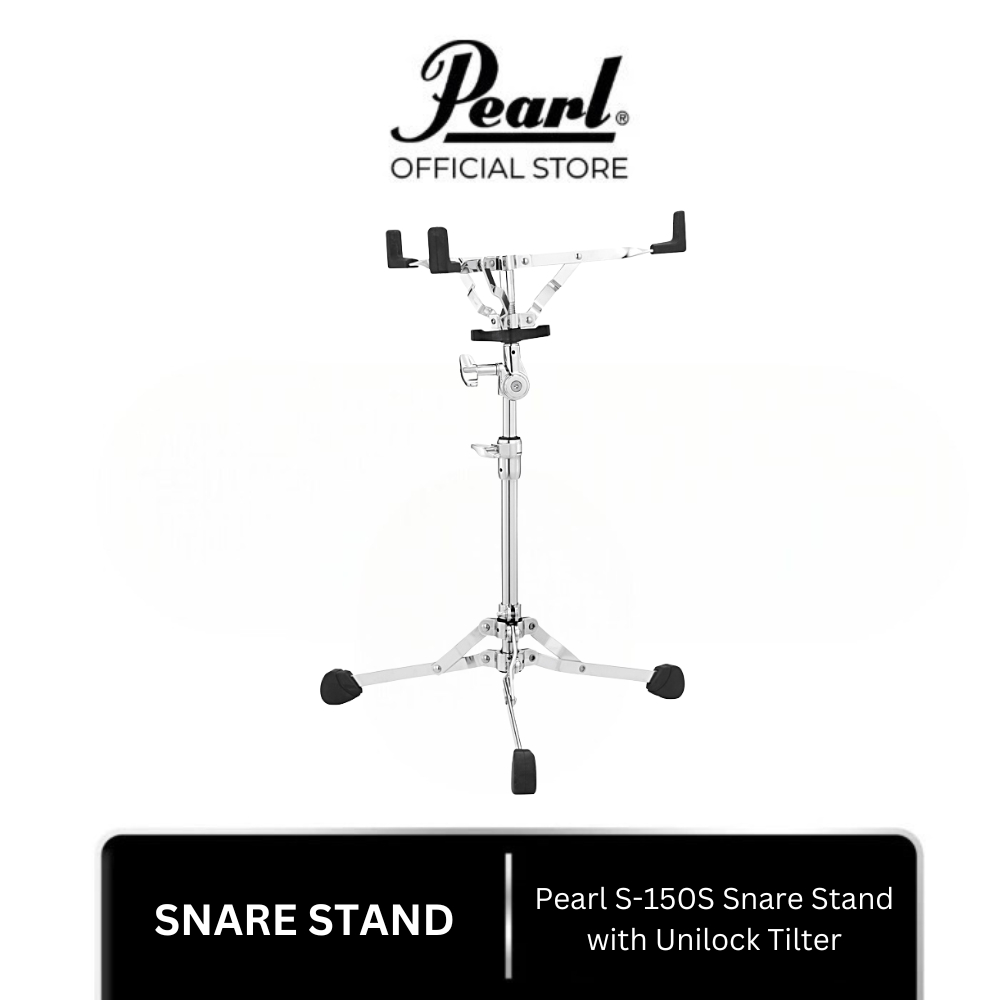 Pearl S-150S Convertible Single Braced Snare Drum Stand with Unilock Tilter