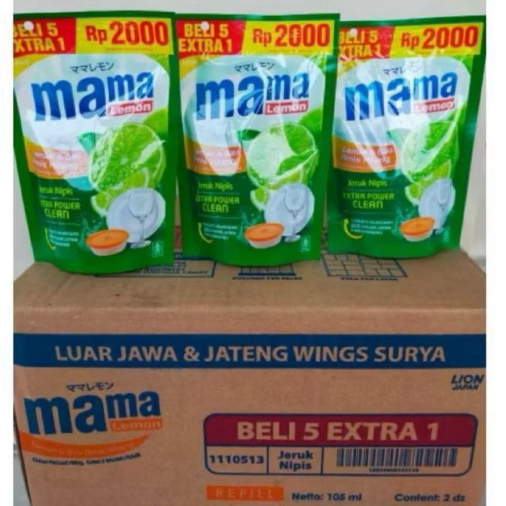 (1 Dus isi 24 pcs) Mama Lemon 2000