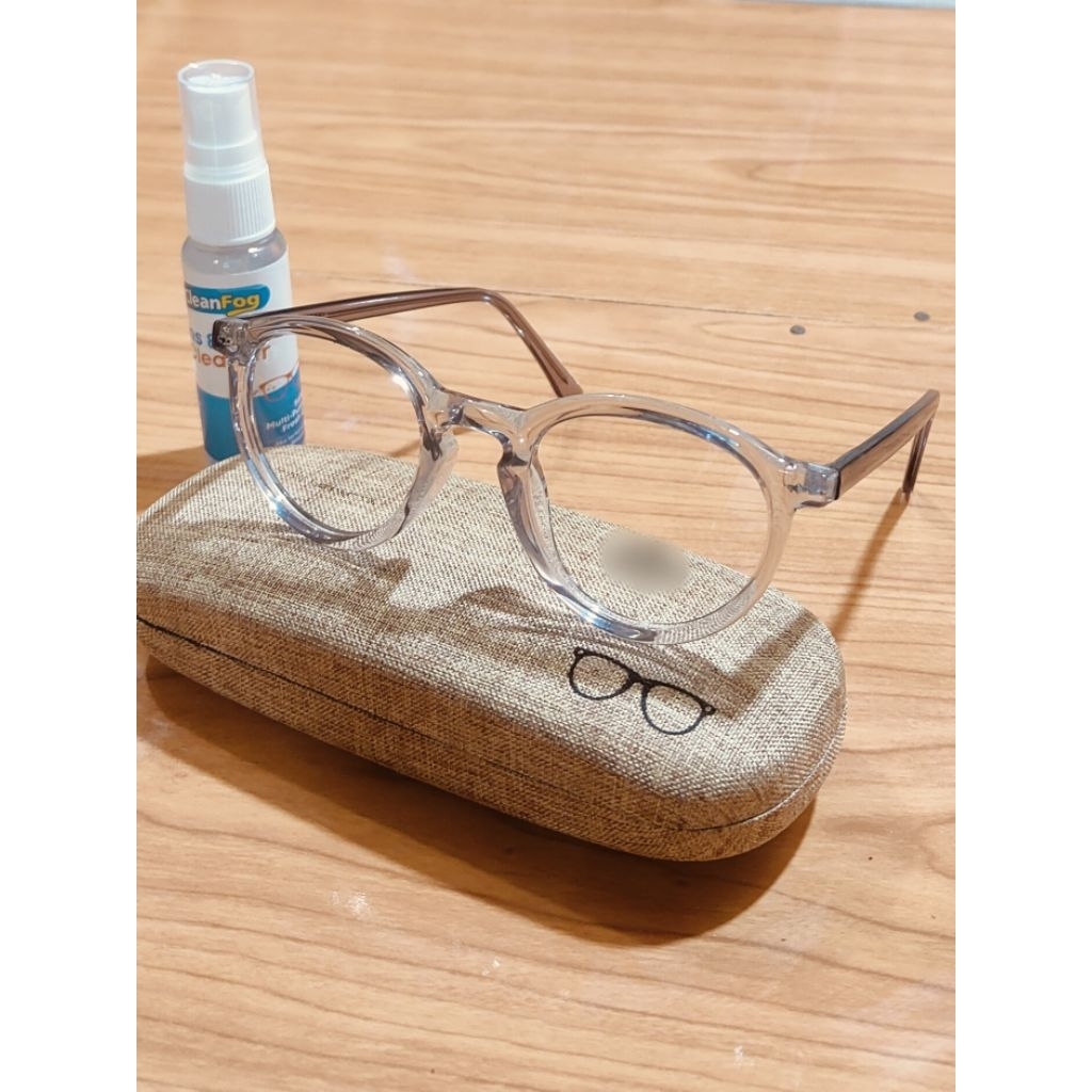 Kacamata photocromic pria wanita lensa optik original