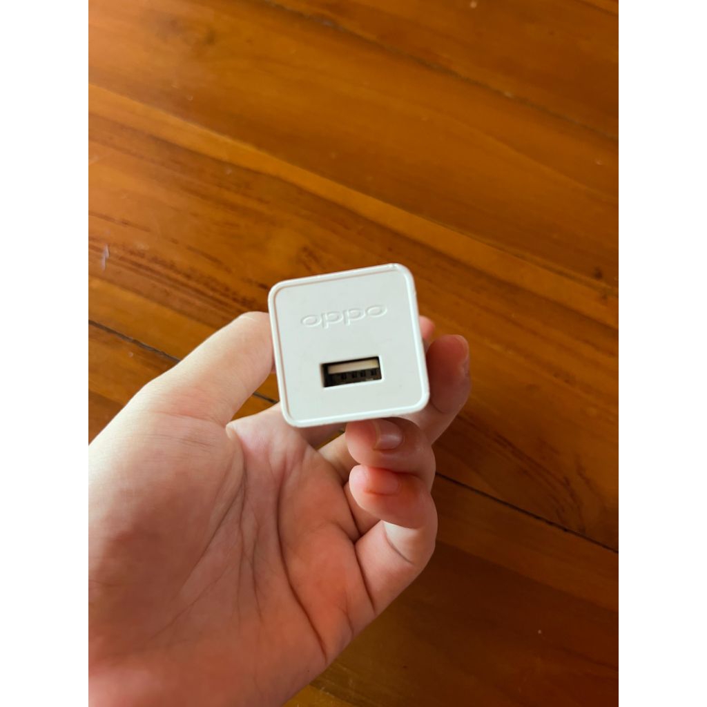 Kepala Charger Oppo 1 Ampere Original Bawaan