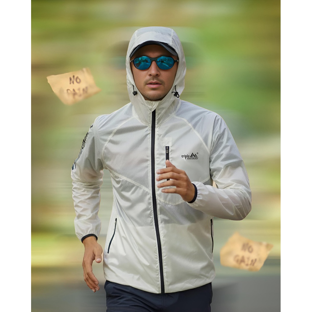 JAKET WINDSTOPPER SERIES - JAKET ULTRALIGHT WINDPROOF RUNNING SEPEDA OLAHRAGA WINDSTOPER SERIES Cepa