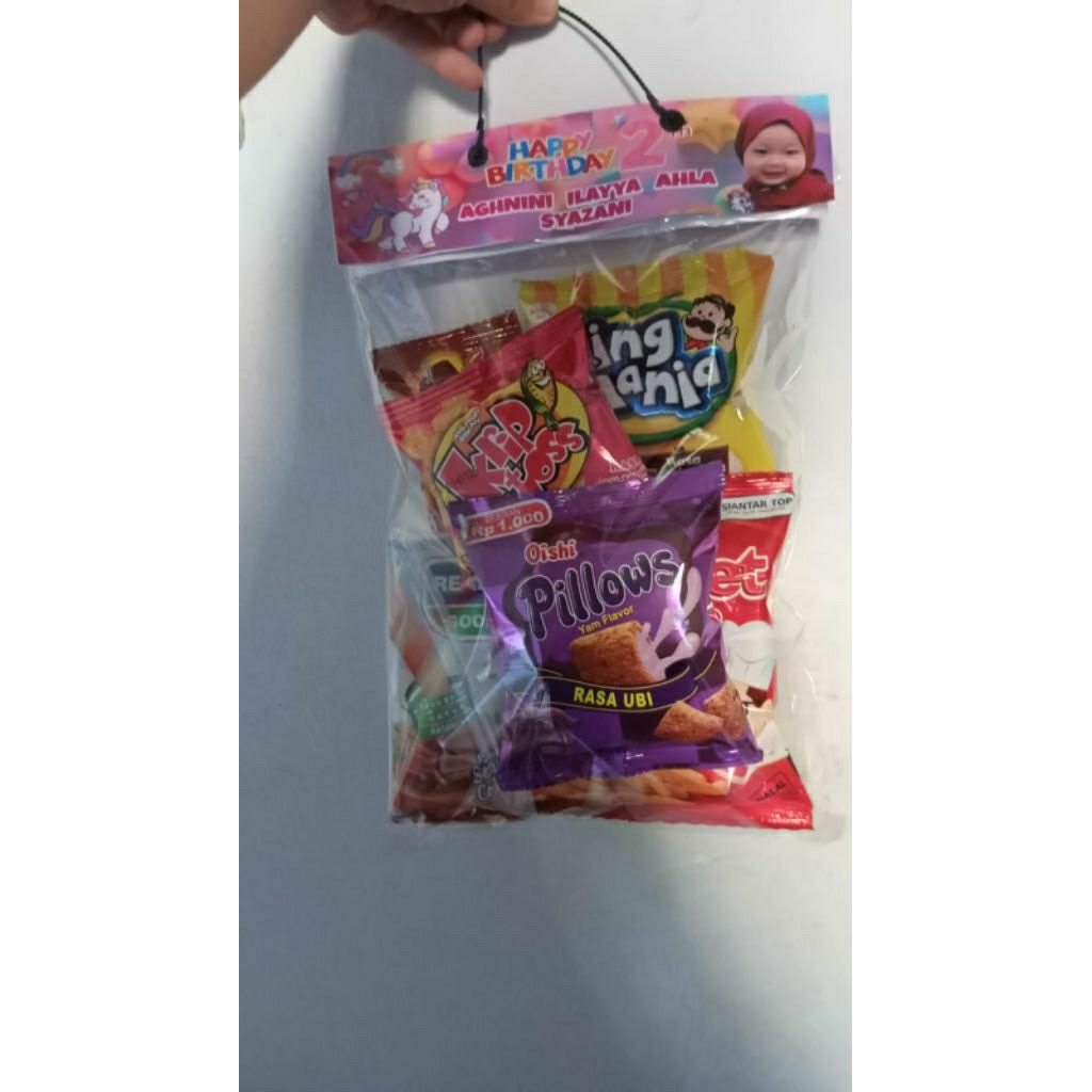 Paket Snack Ultah/Khitan/Aqiqah/ Gift Snack Murah