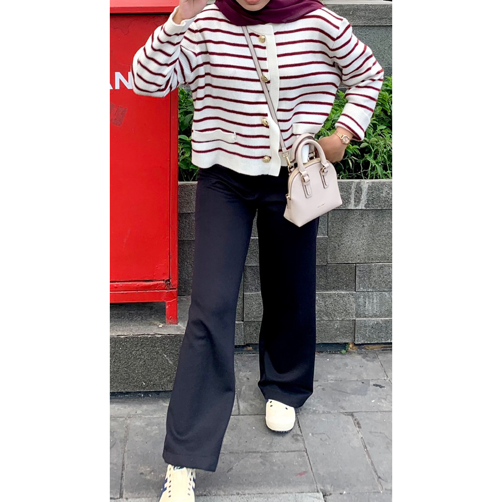 PRELOVED CARDIGAN BWBYAZ WARNA MAROON