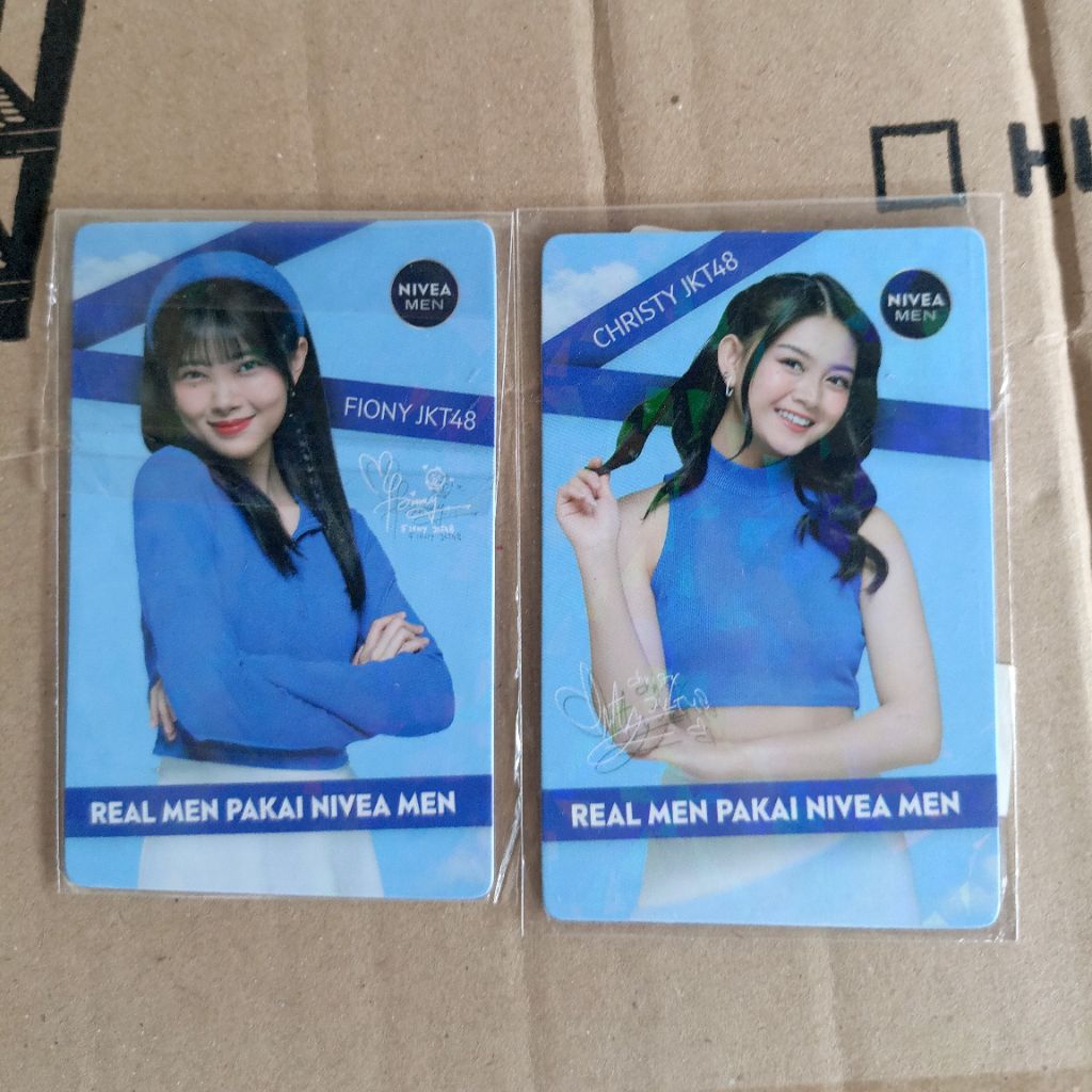 Photocard JKT48 x Nivea men