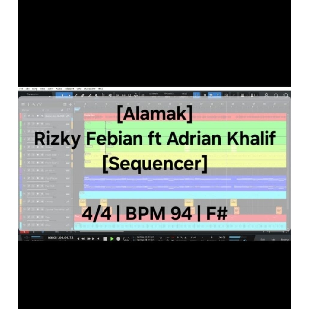 Alamak - Rizky Febian ft Adrian Khalif (Sequencer)