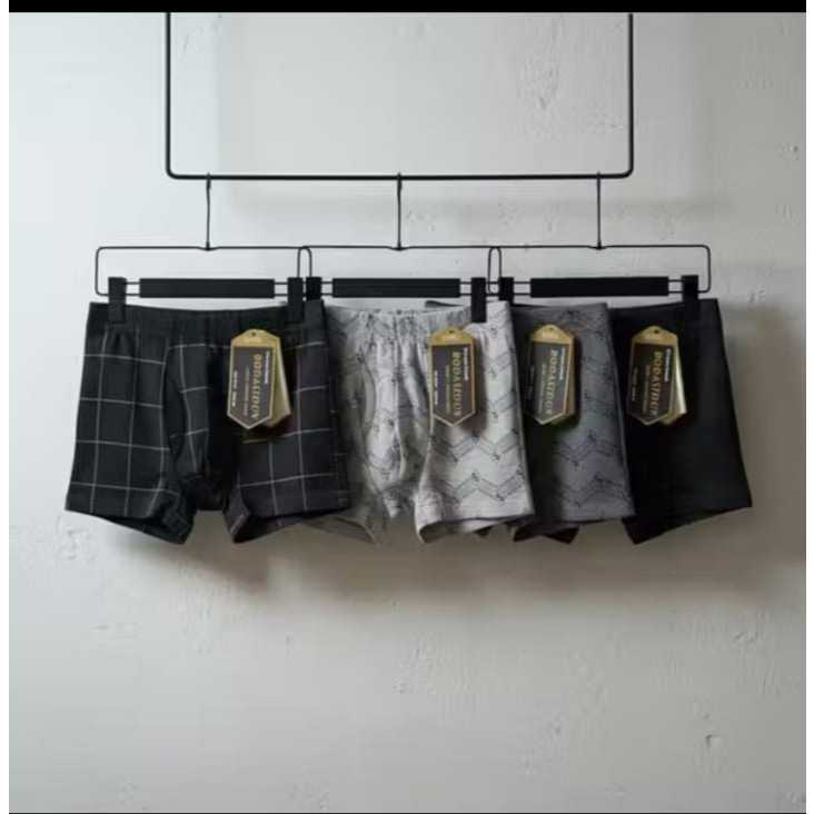 BODASIDUN CELANA DALAM PRIA DEWASA MODEL BOXER DEWASA DAN  REMAJA BAHAN ADEM PREMIUM MURAH DISKON 3 