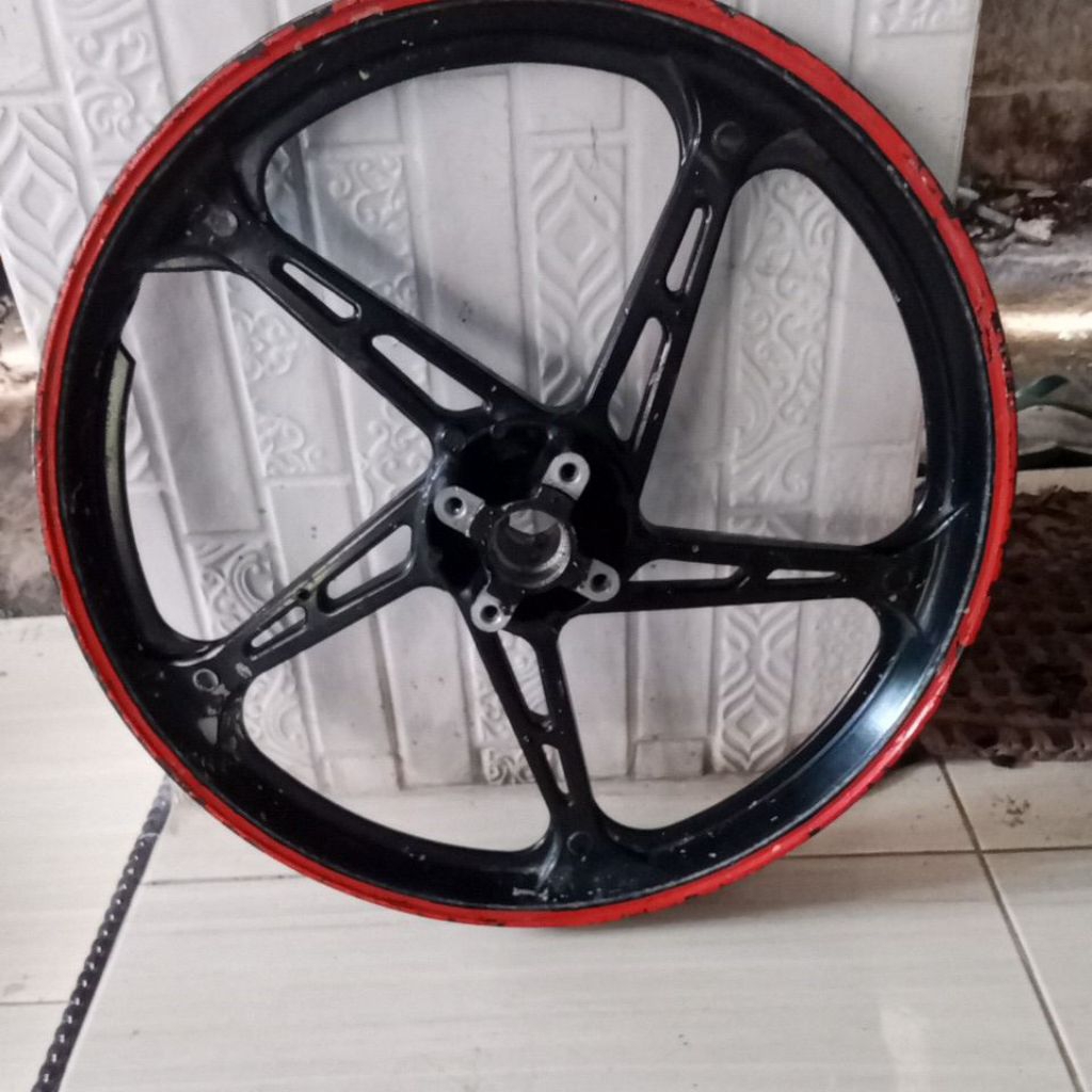 pelek velg depan Yamaha Jupiter z PNP Jupiter MX original copotan motor