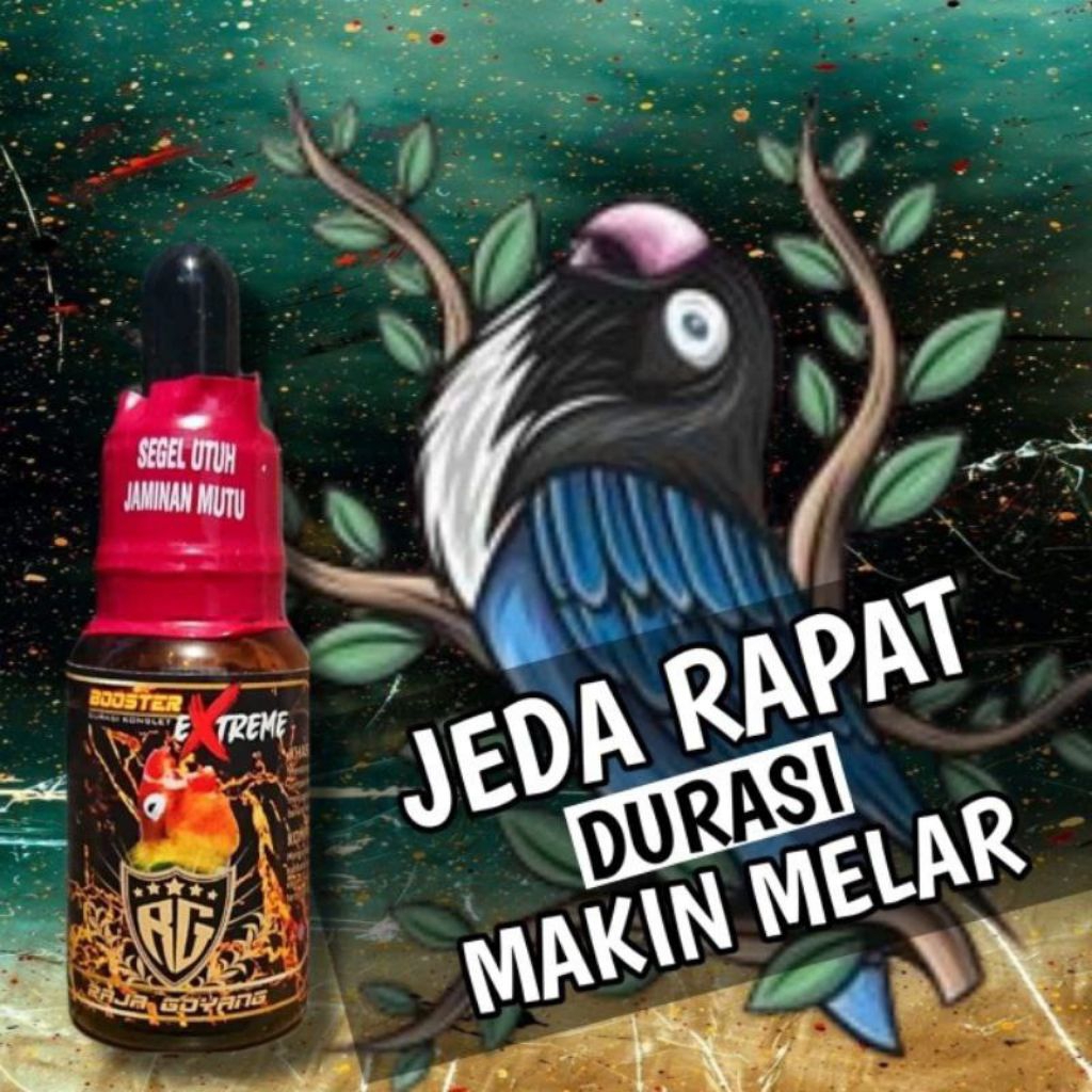 RG LOVEBIRD VITAMIN OIL BOOSTER EXTREME PENGGACOR BURUNG LOVEBIRD INSTAN