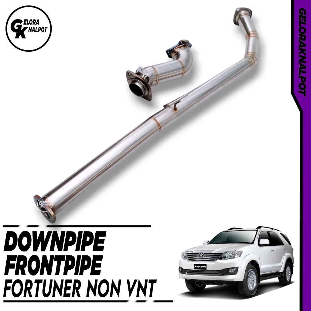 Downpipe Frontpipe Fortuner Non VNT