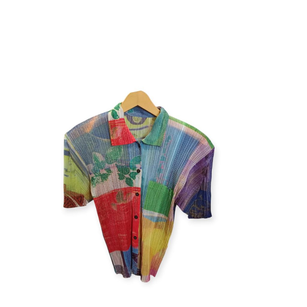 Pleats please Multi Top