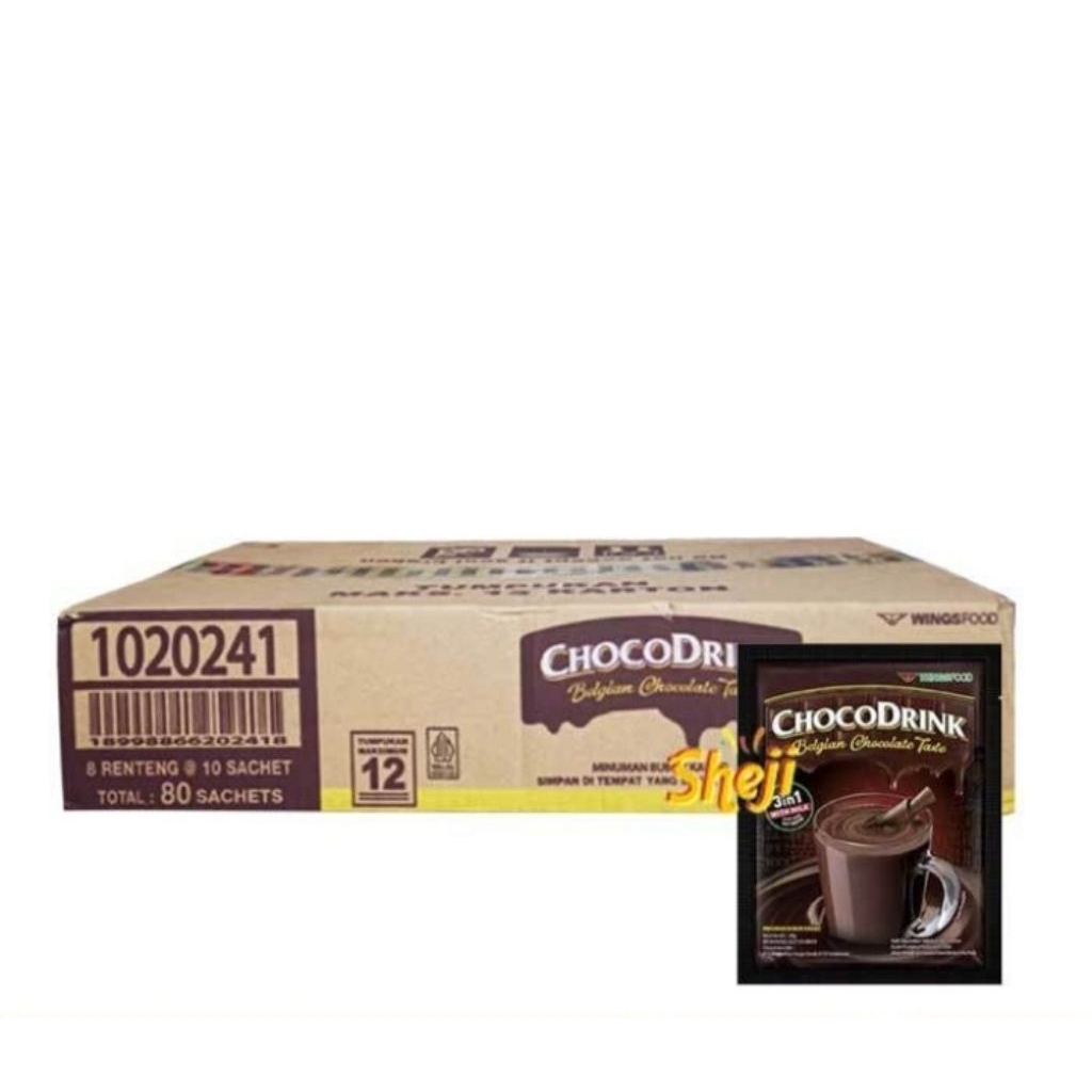 Chocodrink rasa coklat belgian