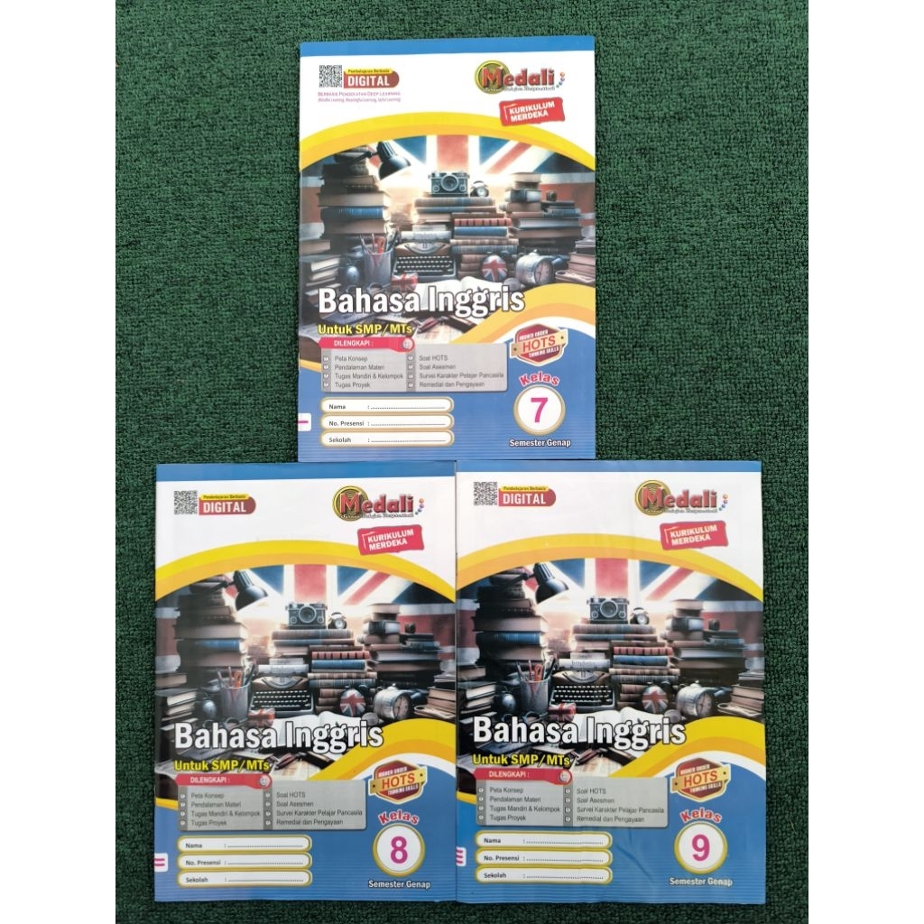 LKS Bahasa Inggris SMP/MTs Kurikulum Merdeka Kelas 7 8 9 – Lengkap