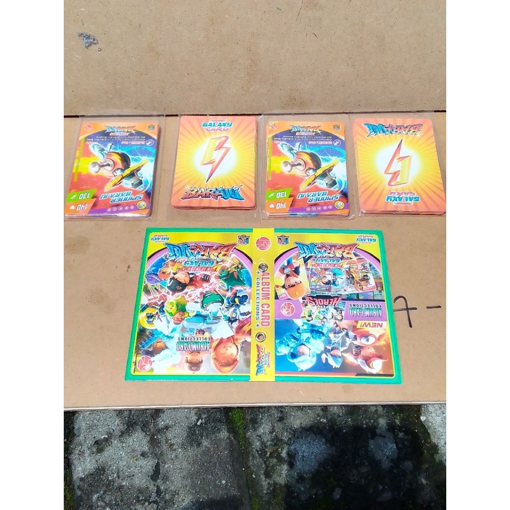 Mainan Kartu Boboiboy Sachet, Album Boboiboy Ayo Di Beli
