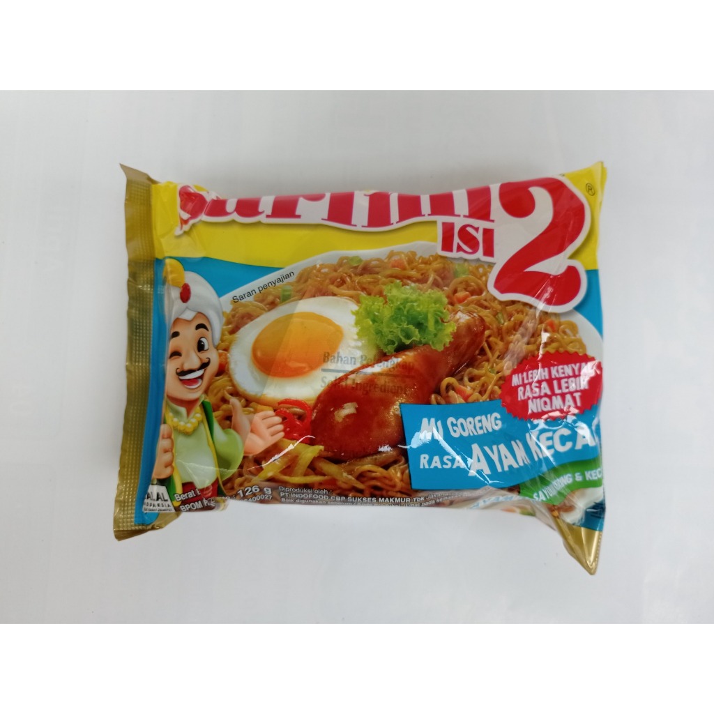 SARIMI Mi Instan Isi 2 [Double Pack] - Sarimi Rasa Kuah/Goreng [HARGA TERJANGKAU]