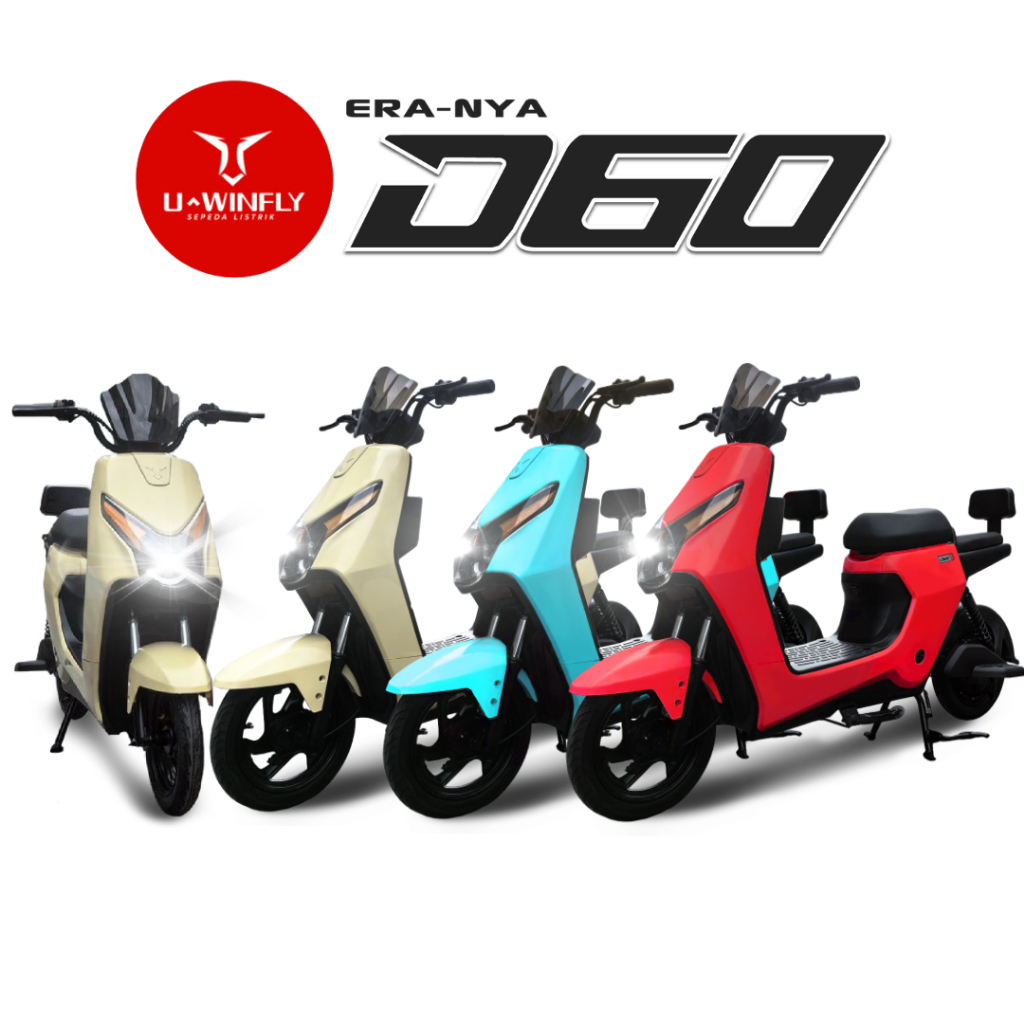 [PROMO] Sepeda Listrik U-WINFLY D66A / D75 / D60