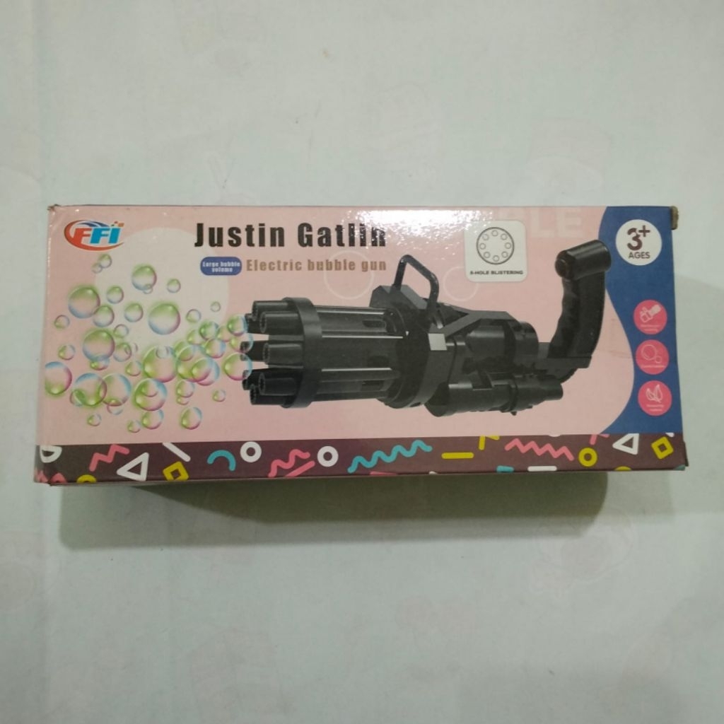 Mainan Anak Justin Gatlin Mainan Pistol Gelembung Sabun | FU1145
