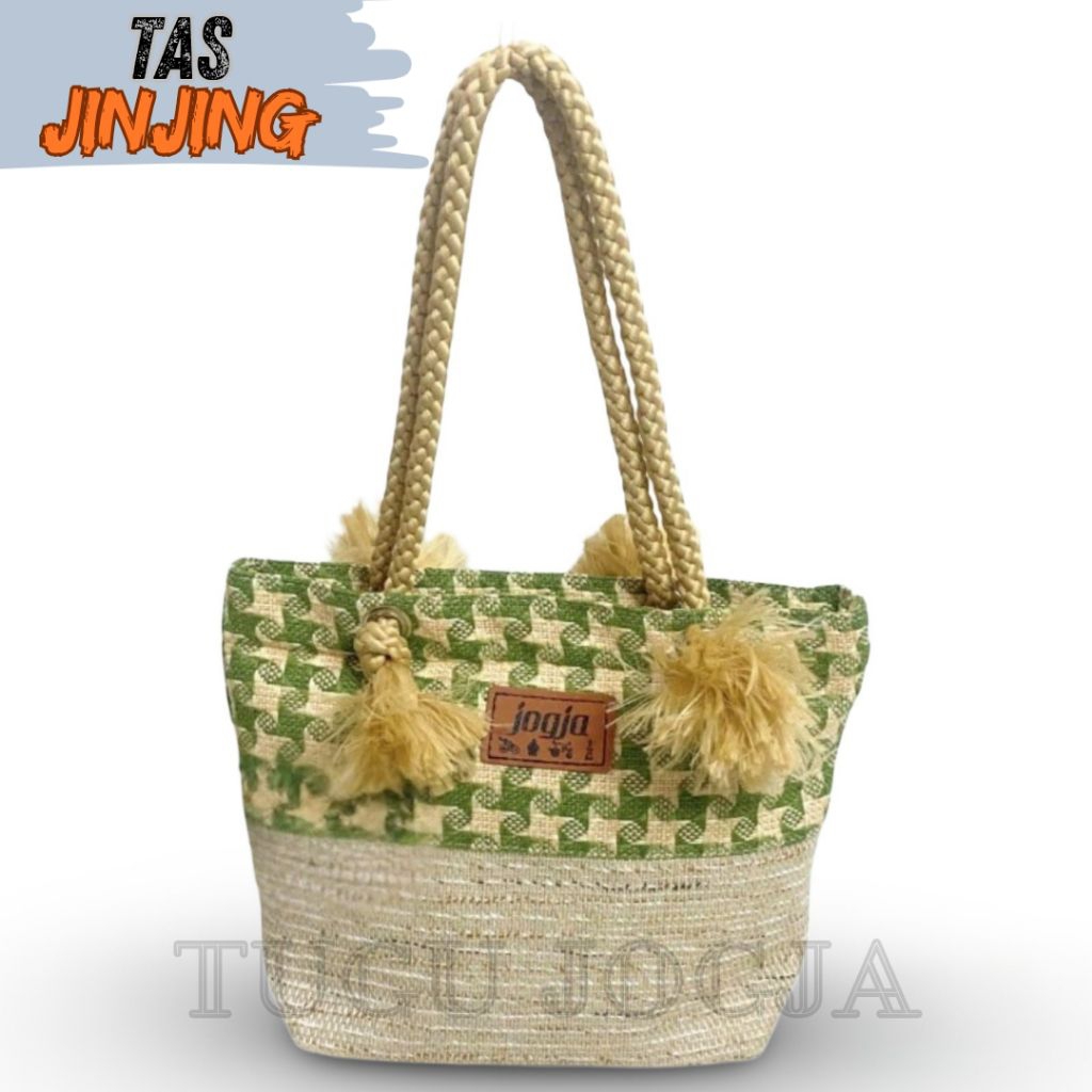 Tas Jinjing mini goni tali sumbu - Tas unik Jogja - Tas Wanita Terbaru - Handmade, natural & stylish