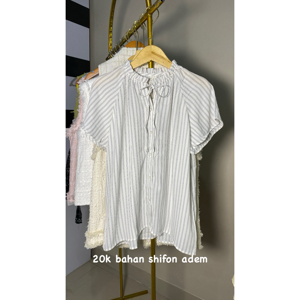 blouse sifon atasan wanita