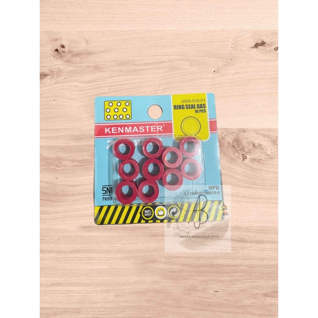Karet Gas LPG Kenmaster / Seal Gas Kenmaster 10pcs / Seal Tabung / Seal Gas LPG