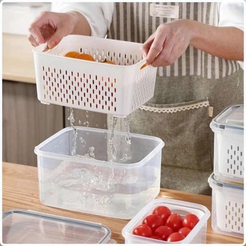 BEST DEALS PXTON - Food Container / Kotak Tempat Penyimpanan Makanan / Rak kulkas