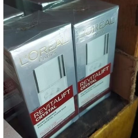 Loreal Paris Revitalift Crystal Micro Essence Serum 65mL Mencerahkan Meremajakan Kulit Wajah Loreal