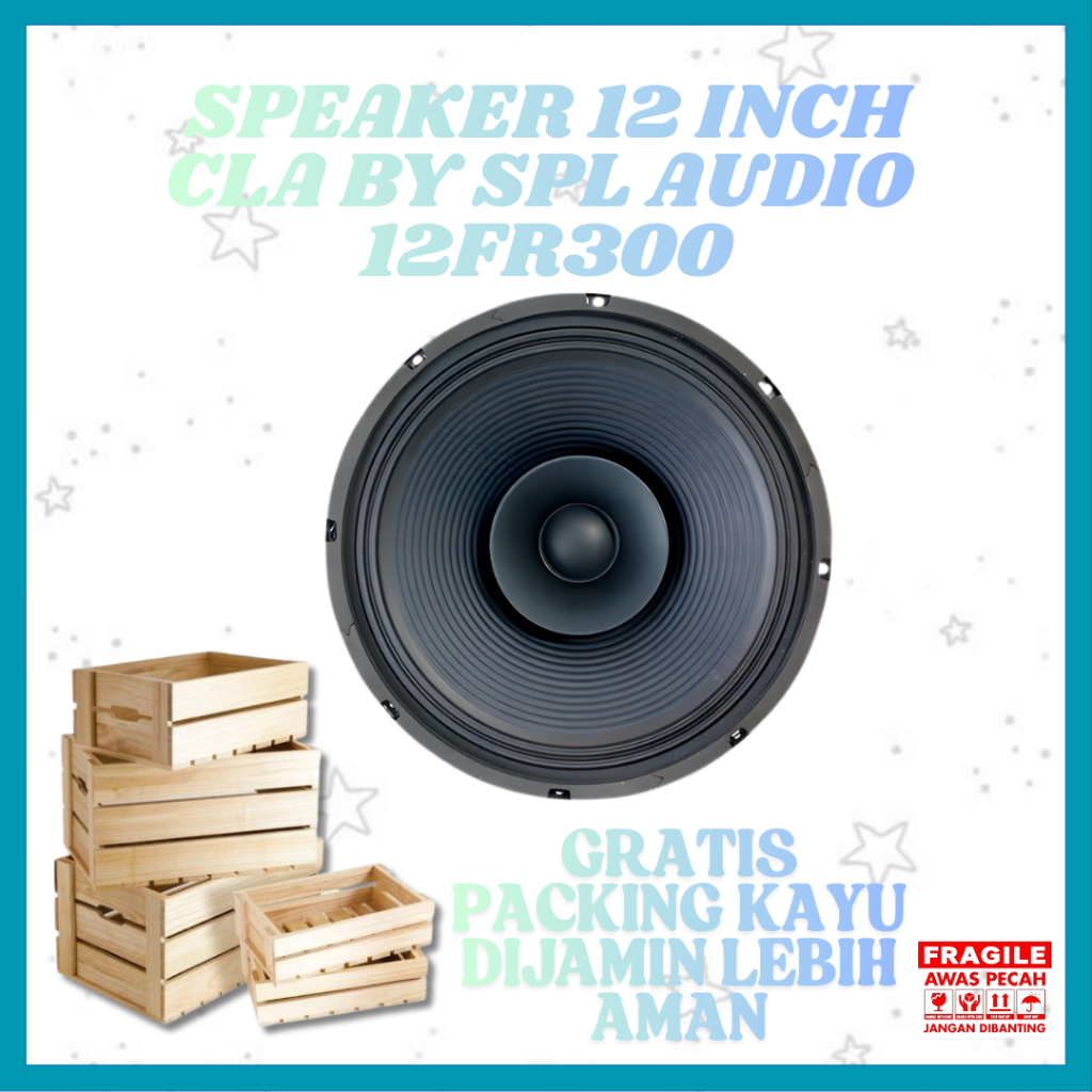 CLA By SPL Audio Speaker 12 Inch 12 FR 300