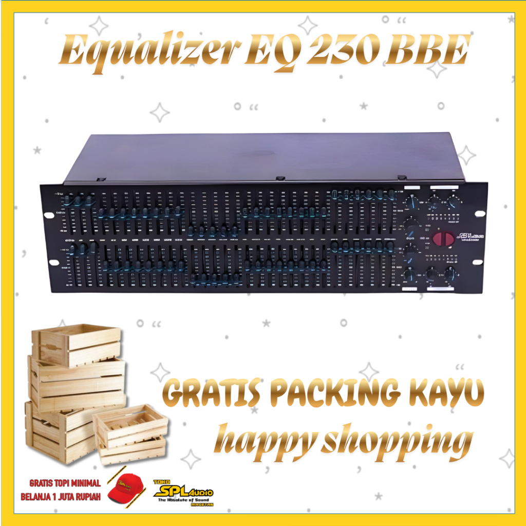 SPL Audio Equalizer EQ 230 BBE