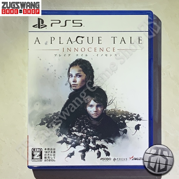 A PLAGUE TALE INNOCENCE kaset game bd ps5 playstation ps 5 bekas 2nd used second preowned preloved o