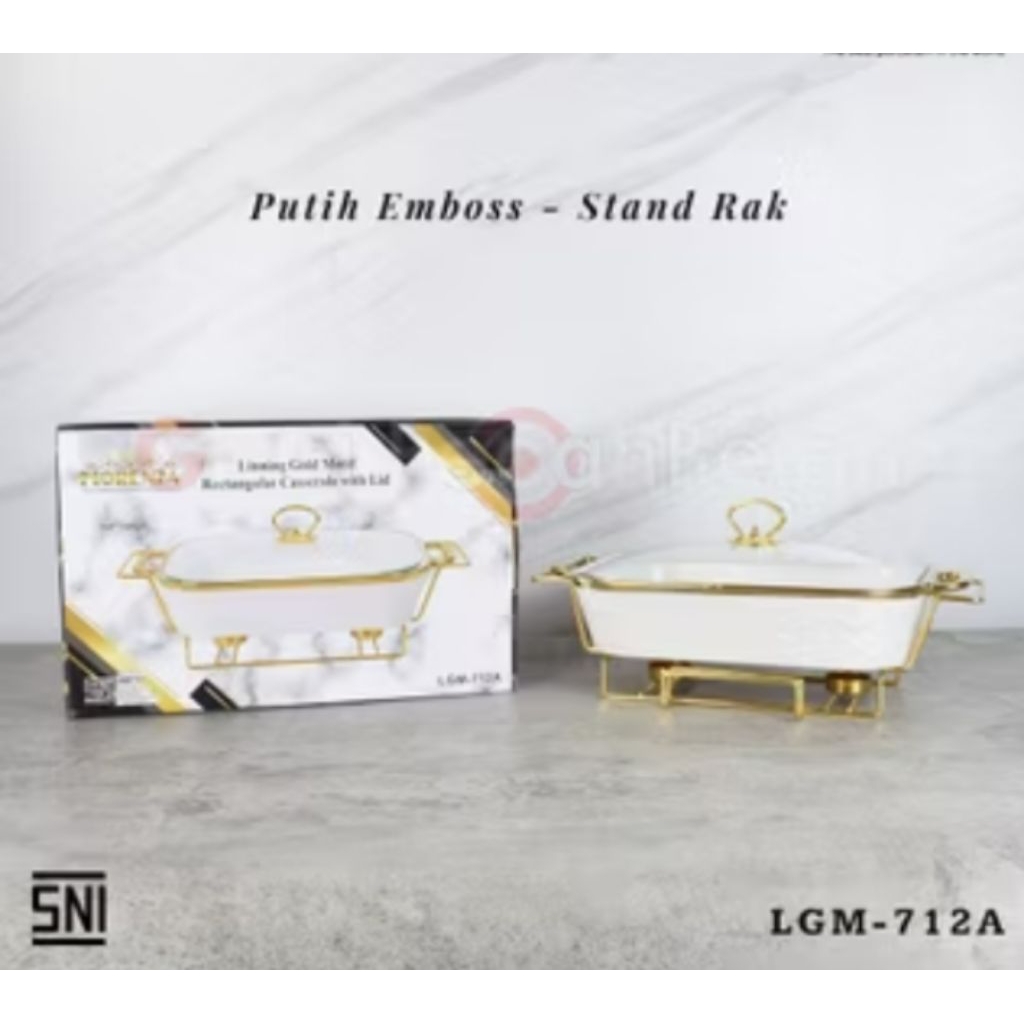 fiorenza wadah saji persegi